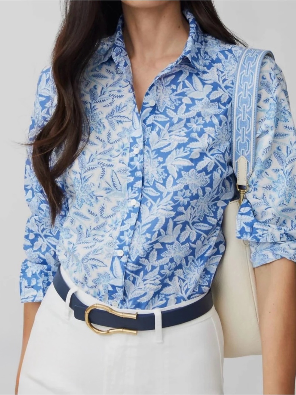 J. McLaughlin Lois Top In Mini Bloomsbury S